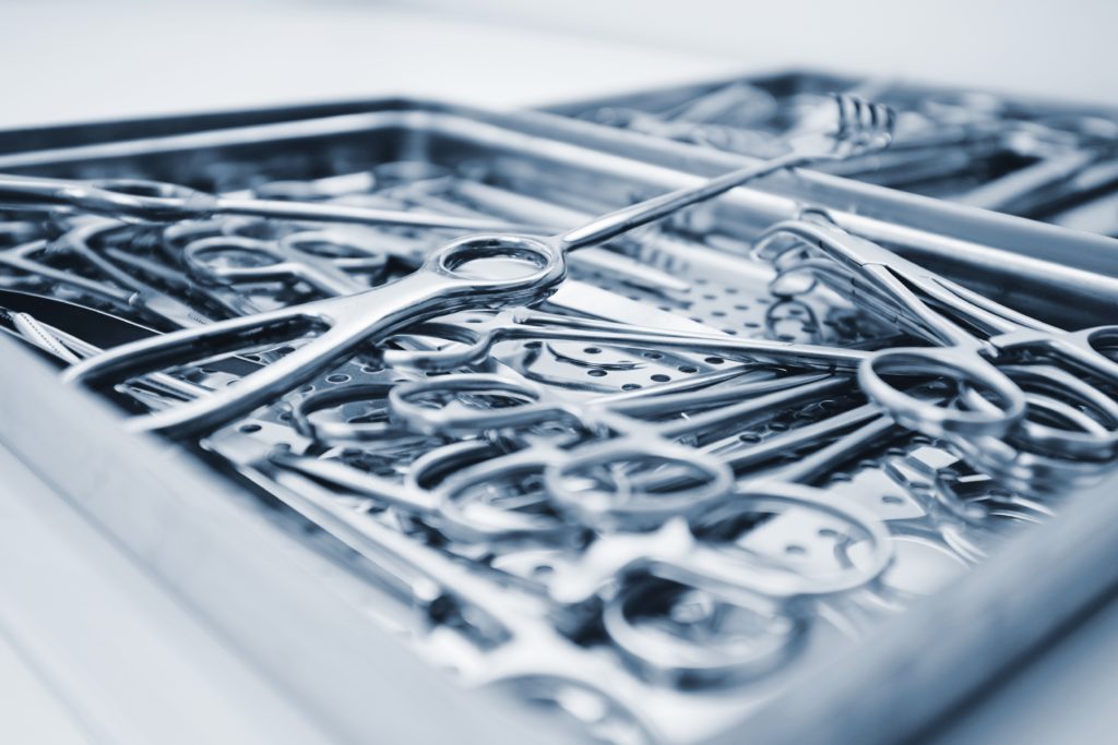 Surgical Instruments closeup Surgical Instruments closeup